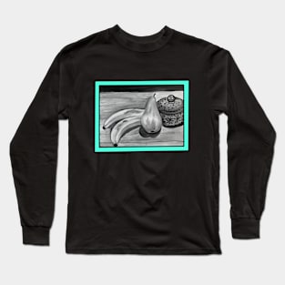 Fruit: turquoise Long Sleeve T-Shirt